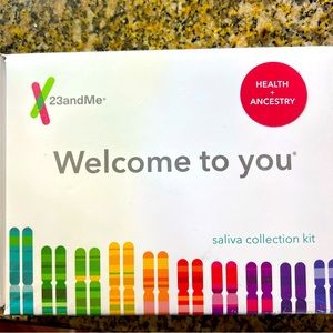 NIB and wrapped in original packaging 23 and Me health and ancestry kit.